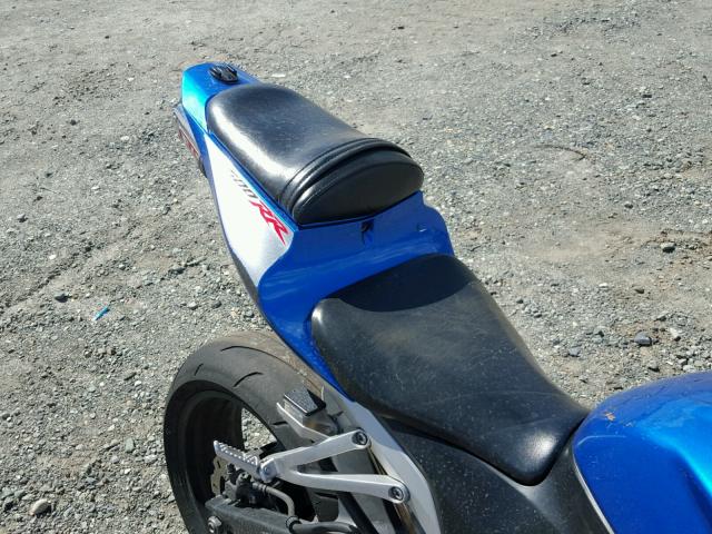 JH2PC400X7M007626 - 2007 HONDA CBR600 RR BLUE photo 6