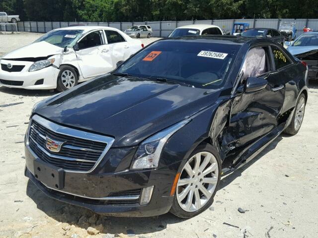 1G6AB1RXXF0125815 - 2015 CADILLAC ATS LUXURY BLACK photo 2