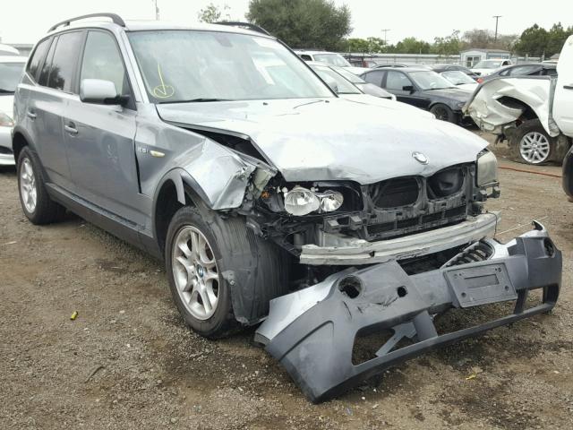 WBXPA73494WB26336 - 2004 BMW X3 2.5I SILVER photo 1