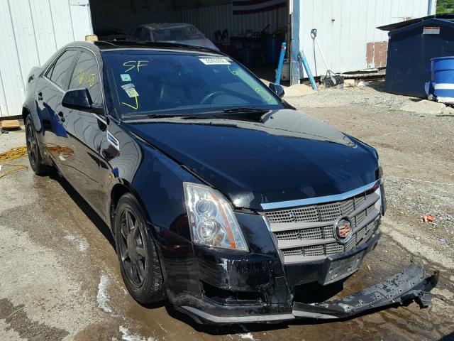 1G6DG577090129238 - 2009 CADILLAC CTS BLACK photo 1