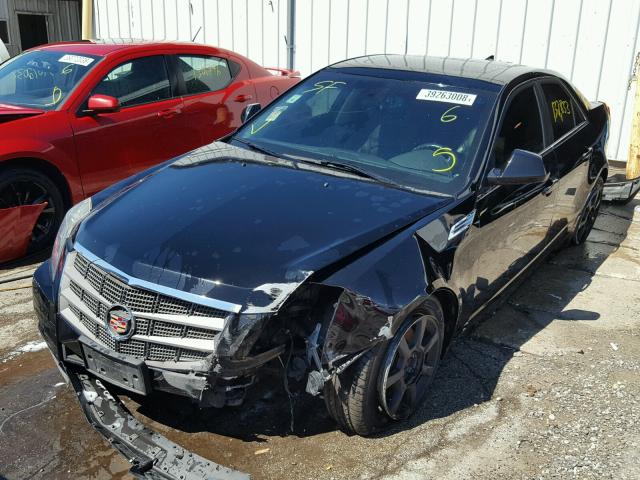 1G6DG577090129238 - 2009 CADILLAC CTS BLACK photo 2