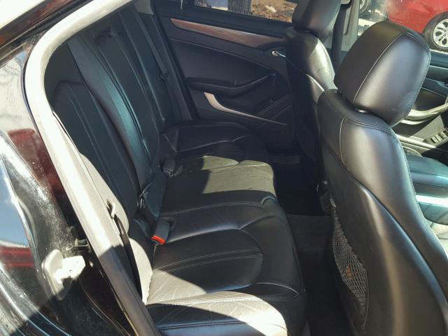 1G6DG577090129238 - 2009 CADILLAC CTS BLACK photo 6