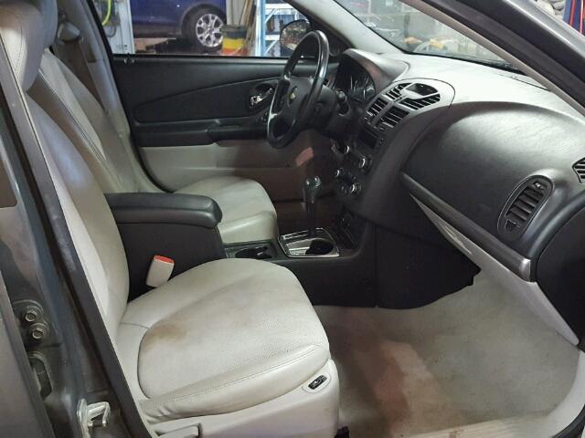 1G1ZU57NX7F178167 - 2007 CHEVROLET MALIBU LTZ ნაცრისფერი ფოტო 5
