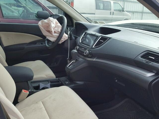 5J6RM3H5XFL014938 - 2015 HONDA CR-V EX თეთრი ფოტო 5