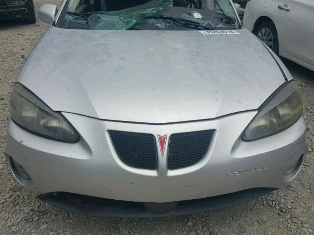 2G2WP522141309377 - 2004 PONTIAC GRAND PRIX SILVER photo 7
