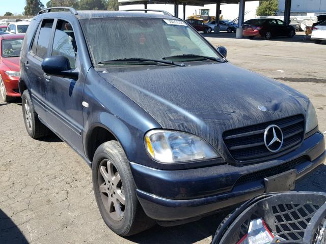 4JGAB72E91A266608 - 2001 MERCEDES-BENZ ML 430 BLUE photo 1