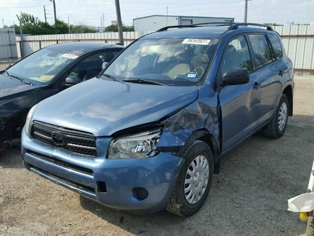 JTMBD33V365020762 - 2006 TOYOTA RAV4 BLUE photo 2