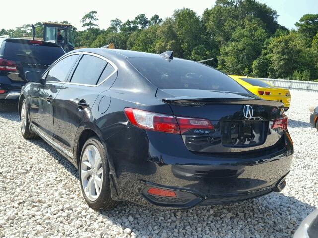19UDE2F3XHA009456 - 2017 ACURA ILX BASE BLACK photo 3