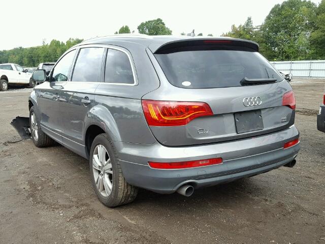 WA1LYAFE7AD001049 - 2010 AUDI Q7 PREMIUM CHARCOAL photo 3