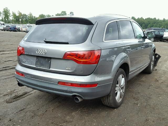 WA1LYAFE7AD001049 - 2010 AUDI Q7 PREMIUM CHARCOAL photo 4