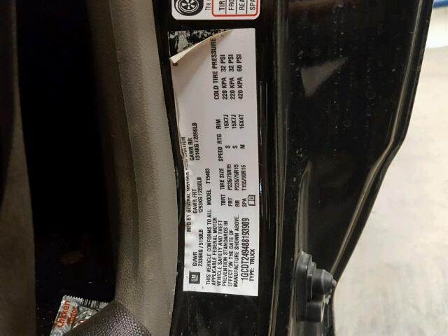 1GCDT249488193909 - 2008 CHEVROLET COLORADO L BLACK photo 10