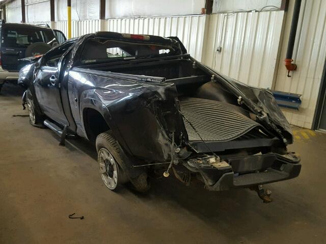 1GCDT249488193909 - 2008 CHEVROLET COLORADO L BLACK photo 3