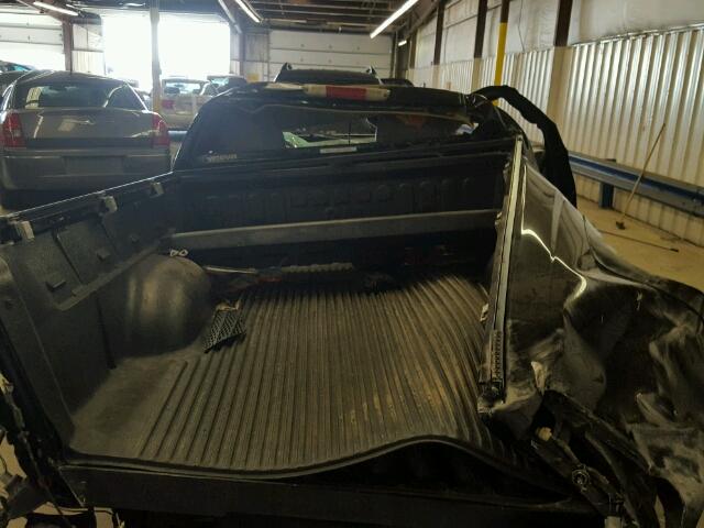 1GCDT249488193909 - 2008 CHEVROLET COLORADO L BLACK photo 6