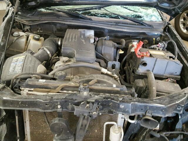 1GCDT249488193909 - 2008 CHEVROLET COLORADO L BLACK photo 7