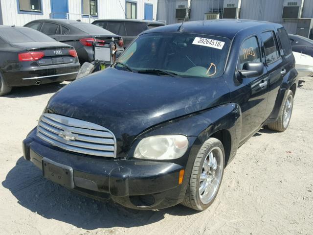 3GNDA13D46S622788 - 2006 CHEVROLET HHR LS BLACK photo 2