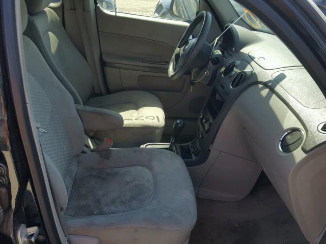 3GNDA13D46S622788 - 2006 CHEVROLET HHR LS BLACK photo 5