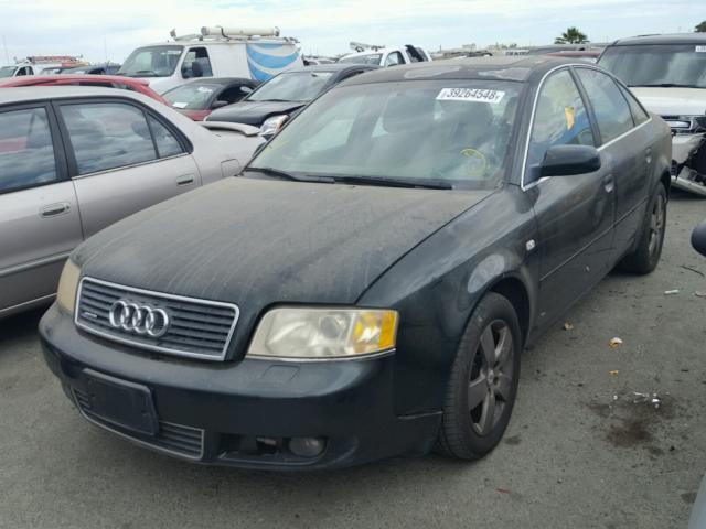 WAULT64BX3N055675 - 2003 AUDI A6 3.0 QUA GREEN photo 2