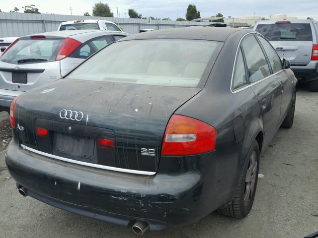 WAULT64BX3N055675 - 2003 AUDI A6 3.0 QUA GREEN photo 4