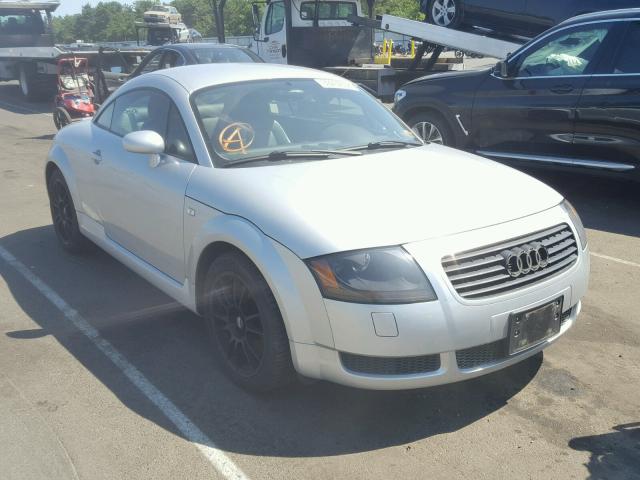 TRUWT28N421038976 - 2002 AUDI TT QUATTRO SILVER photo 1