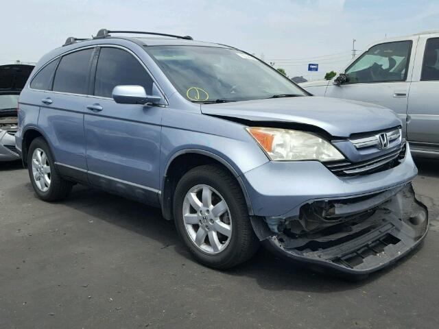 5J6RE38728L008326 - 2008 HONDA CR-V EXL BLUE photo 1