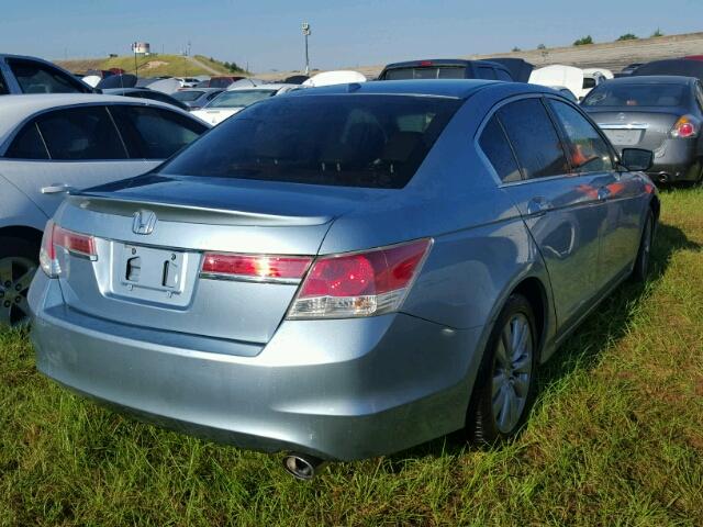 1HGCP2F85BA090942 - 2011 HONDA ACCORD BLUE photo 4