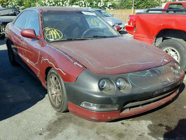 JH4DB7561TS003577 - 1996 ACURA INTEGRA SE BURGUNDY photo 1