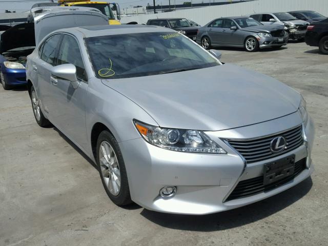 JTHBW1GG3E2076600 - 2014 LEXUS ES 300H SILVER photo 1