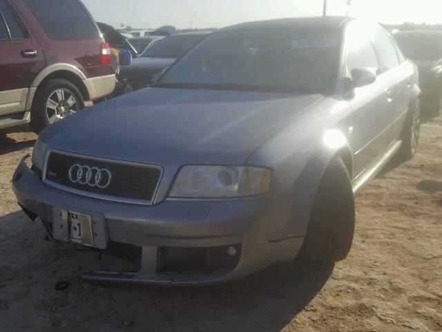 WUAPV64B63N905237 - 2003 AUDI RS6 GRAY photo 2