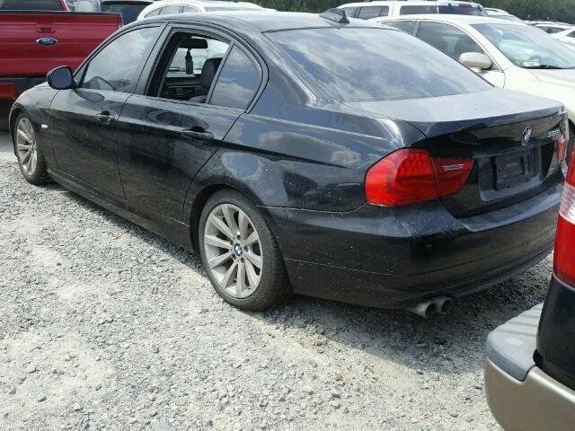 WBAPH7G53BNM57275 - 2011 BMW 328 BLACK photo 3