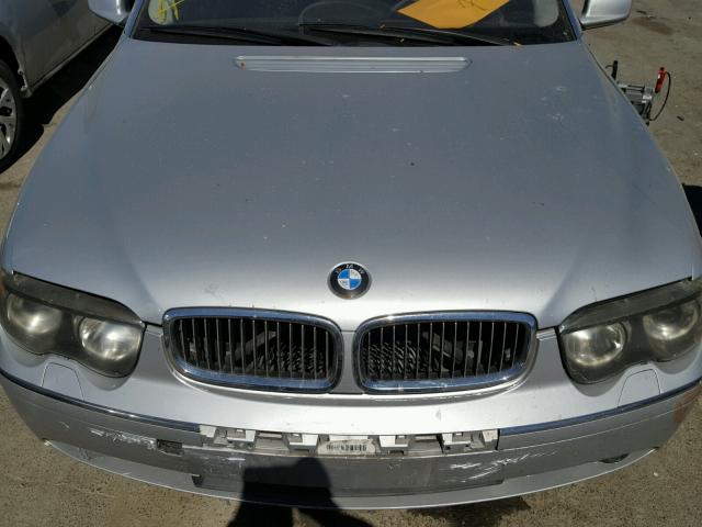 WBAGN63473DR10434 - 2003 BMW 745 LI Gümüş fotoğraf 7