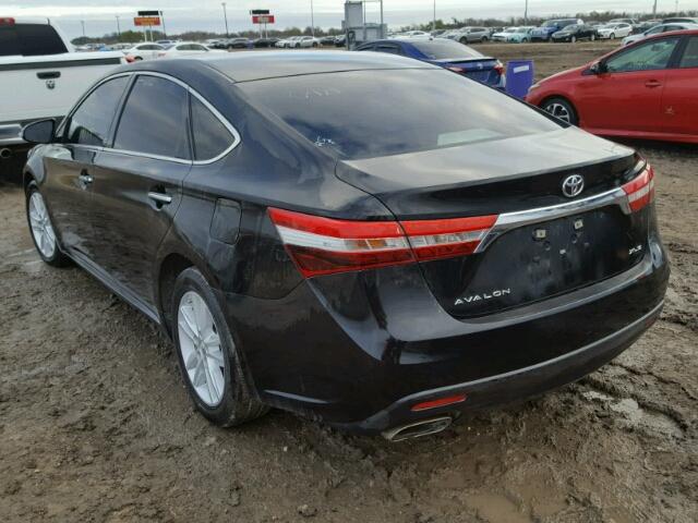 4T1BK1EBXEU120371 - 2014 TOYOTA AVALON BAS 黑色 照片 3