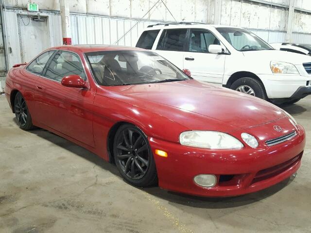 JT8CD32Z8W1002675 - 1998 LEXUS SC 300 RED photo 1