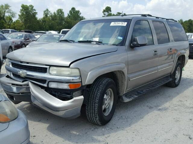 3GNEC16Z12G264150 - 2002 CHEVROLET SUBURBAN C TAN photo 2