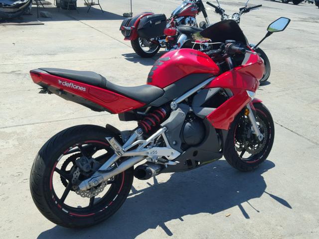 JKAEXEC189DA37707 - 2009 KAWASAKI EX650 C 红色 照片 4