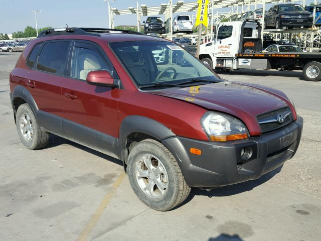 KM8JN72D79U933958 - 2009 HYUNDAI TUCSON SE RED photo 1