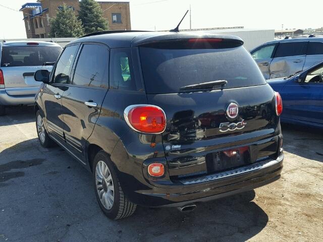 ZFBCFABH8EZ011287 - 2014 FIAT 500L EASY BLACK photo 3