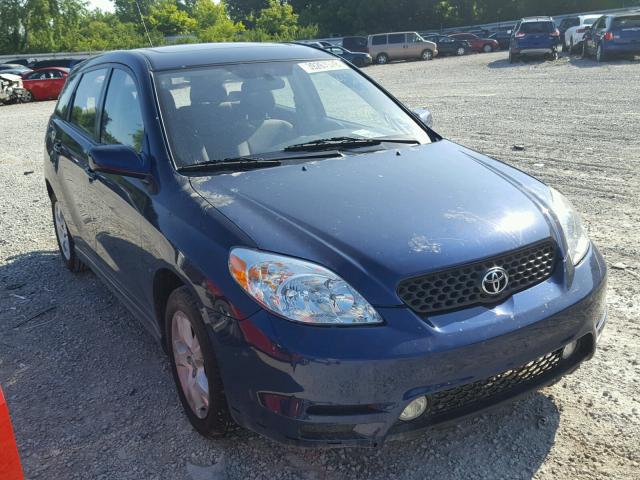 2T1KR32E13C099642 - 2003 TOYOTA MATRIX XR BLUE photo 1