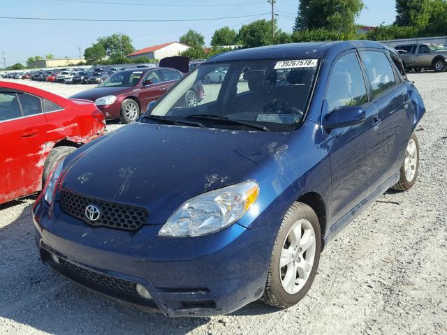 2T1KR32E13C099642 - 2003 TOYOTA MATRIX XR BLUE photo 2
