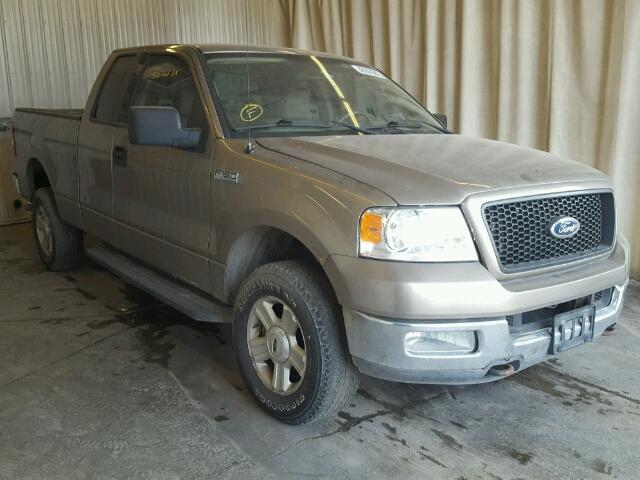 1FTPX14504NB66985 - 2004 FORD F150 TAN photo 1