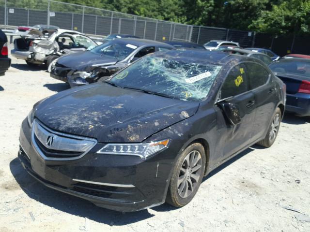 19UUB1F50GA003507 - 2016 ACURA TLX TECH BROWN photo 2