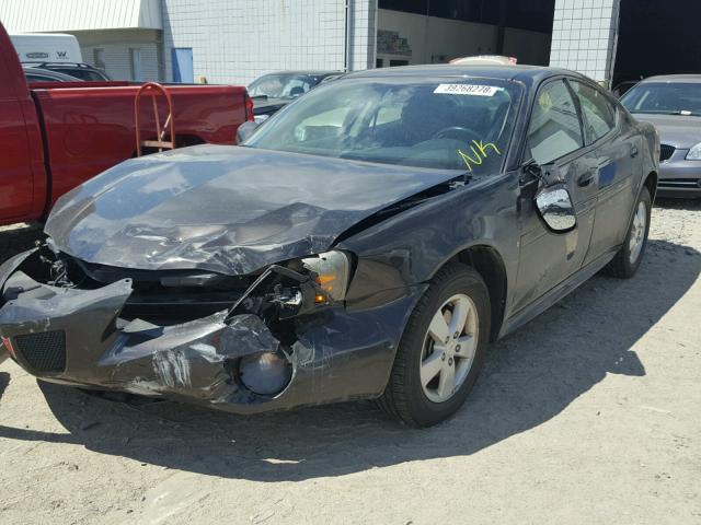 2G2WP552981113981 - 2008 PONTIAC GRAND PRIX BLACK photo 2