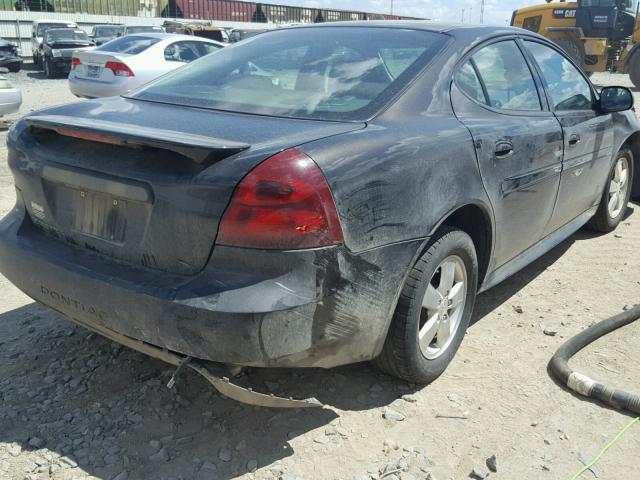 2G2WP552981113981 - 2008 PONTIAC GRAND PRIX BLACK photo 4