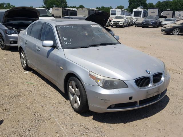 WBANF33597CW69550 - 2007 BMW 525 XI SILVER photo 1