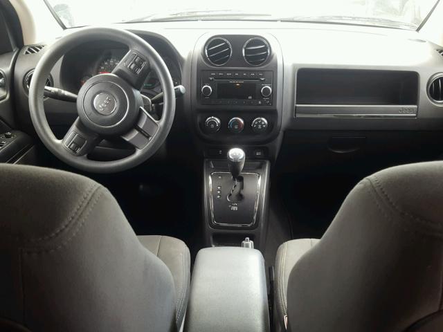 1C4NJCBA2CD526041 - 2012 JEEP COMPASS SP BURGUNDY photo 10