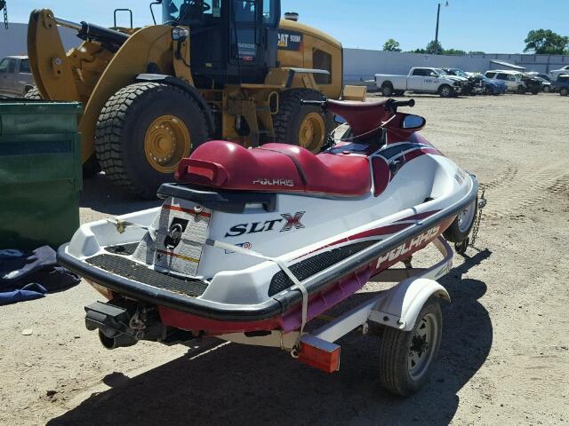 JSPLE05425A999 - 1999 POLARIS BOAT RED photo 4