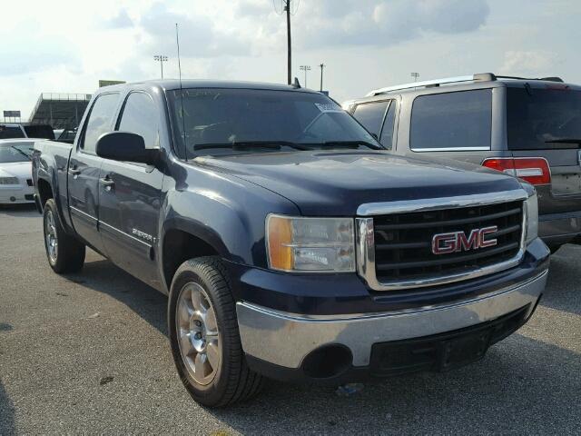 3GTEC23099G233971 - 2009 GMC SIERRA C15 BLUE photo 1