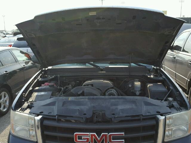 3GTEC23099G233971 - 2009 GMC SIERRA C15 BLUE photo 7