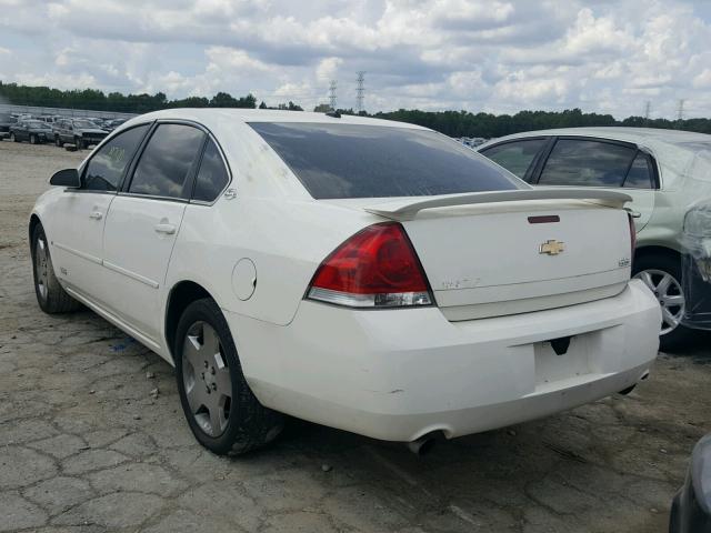 2G1WD58C869252175 - 2006 CHEVROLET IMPALA SUP 白色 照片 3