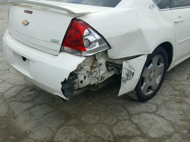 2G1WD58C869252175 - 2006 CHEVROLET IMPALA SUP 白色 照片 9