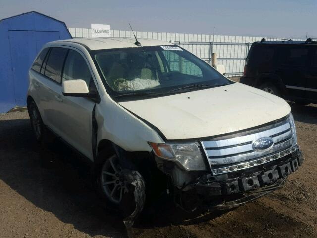 2FMDK48C08BB31176 - 2008 FORD EDGE WHITE photo 1